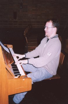 Jens am Klavier